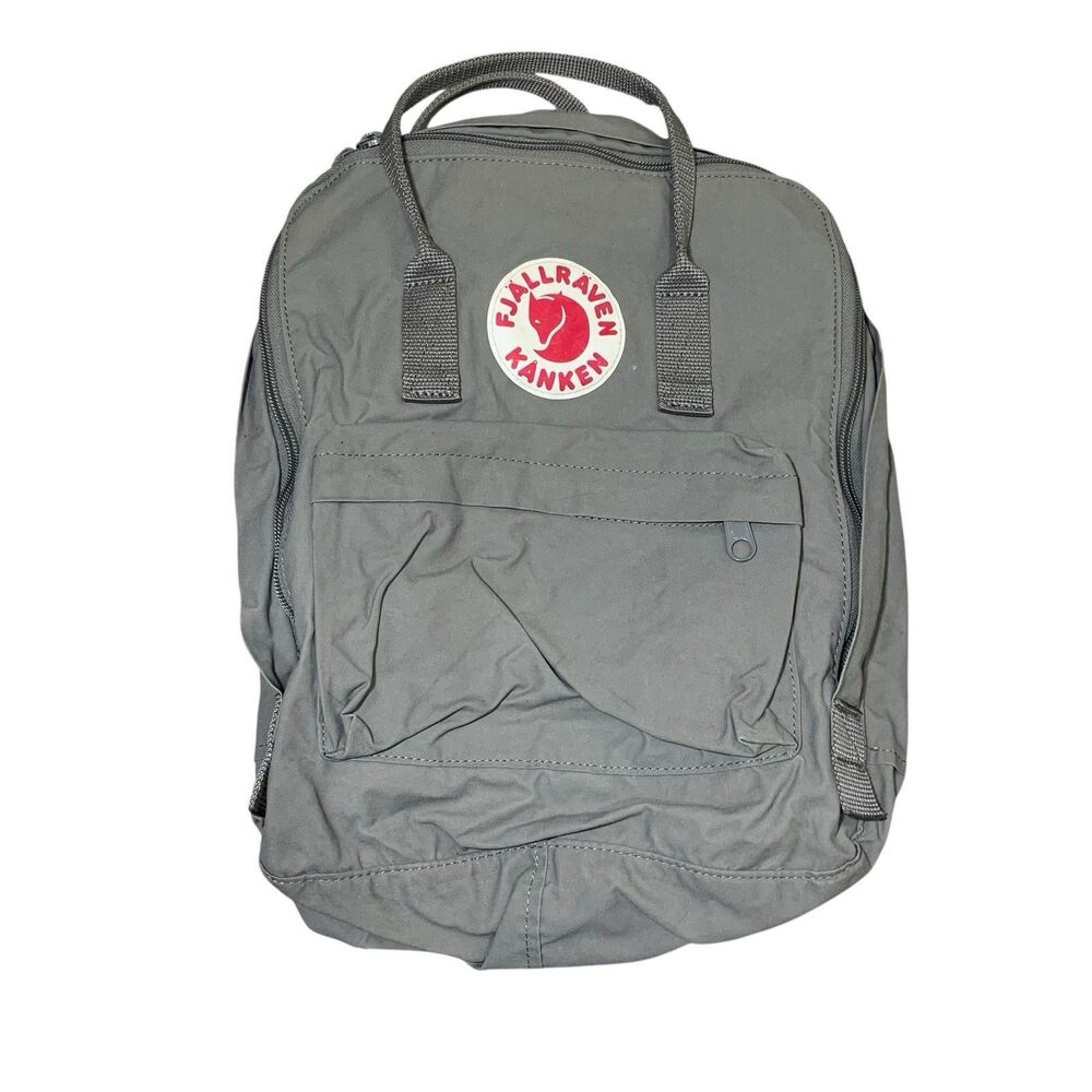 Fjallraven Kanken Gray Travel Outdoor Backpack